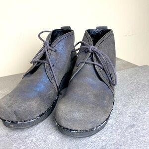Dansko Gray Ankle Boots